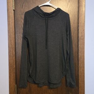 Athleta Hooded Pullover Top
